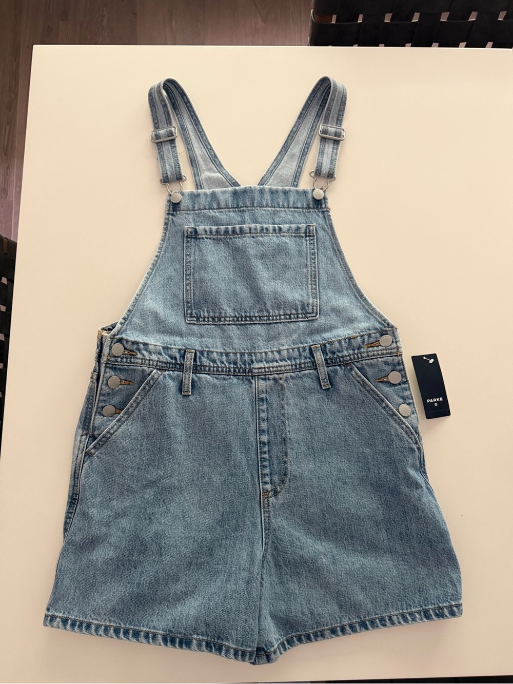 Parke x Target Denim Shortalls Overalls